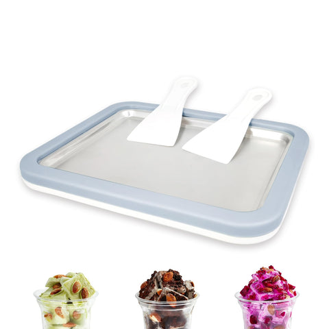 Climafusion rolled-ice-cream-maker-pan ready for easy at-home desserts.