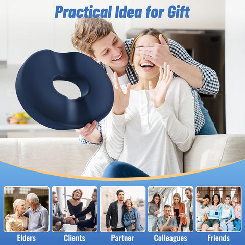 CloudBliss donut pillow packaged as a thoughtful gift for comfort seekers.