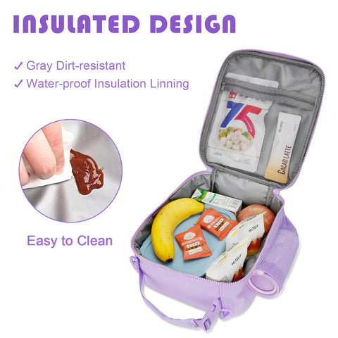 CLOUDWINGS leak-proof lining that cleans easily after spills