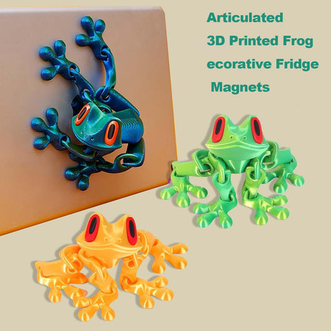 Clould Fitness 3D printed frog close-up skin texture for lifelike realism.
