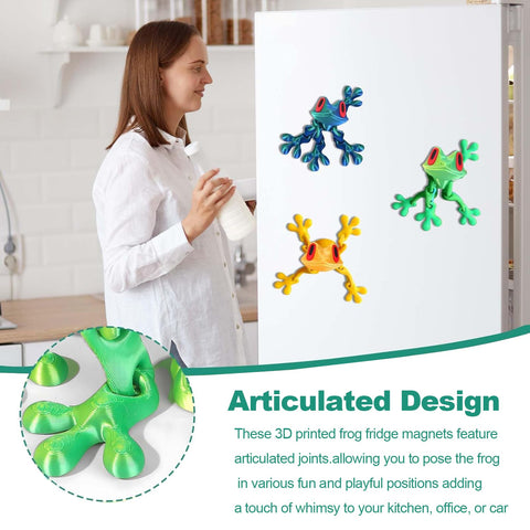 Clould Fitness Movable-joint frog on desk inspiring playful focus and fidgeting.