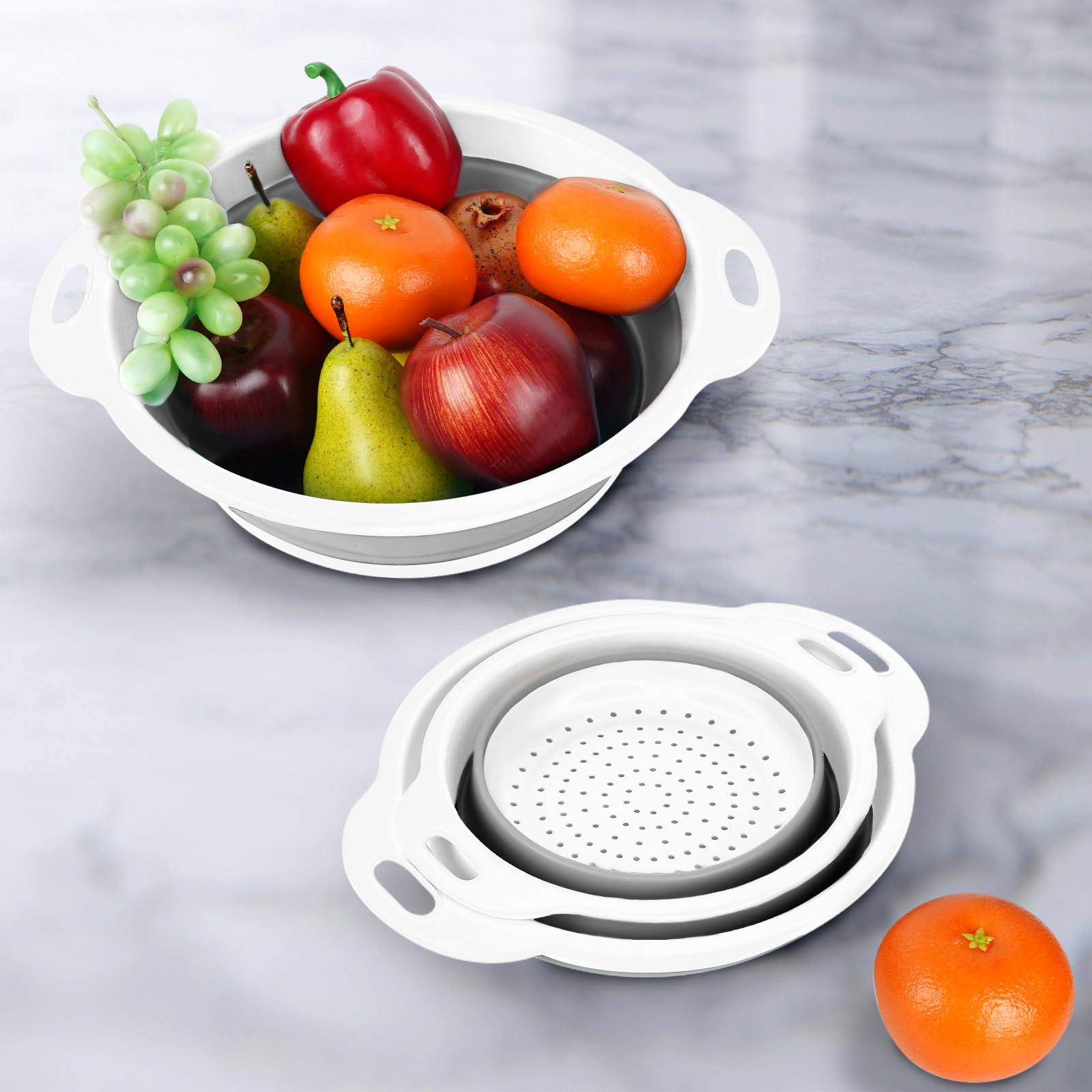 Medium 29.5 cm Cluren colander ideal for greens and berries.