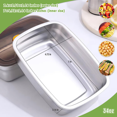 CLWVPCOT BPA-free dishwasher-safe steel for easy cleaning and safe storage.