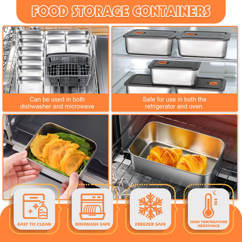 BPA-free CLWVPCOT meal prep containers ideal for portable snacks and lunches.