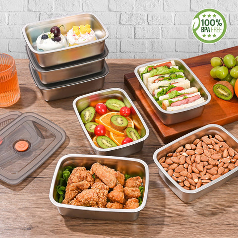 CLWVPCOT leak-proof lids with air vent prevent spills and simplify opening during transport.