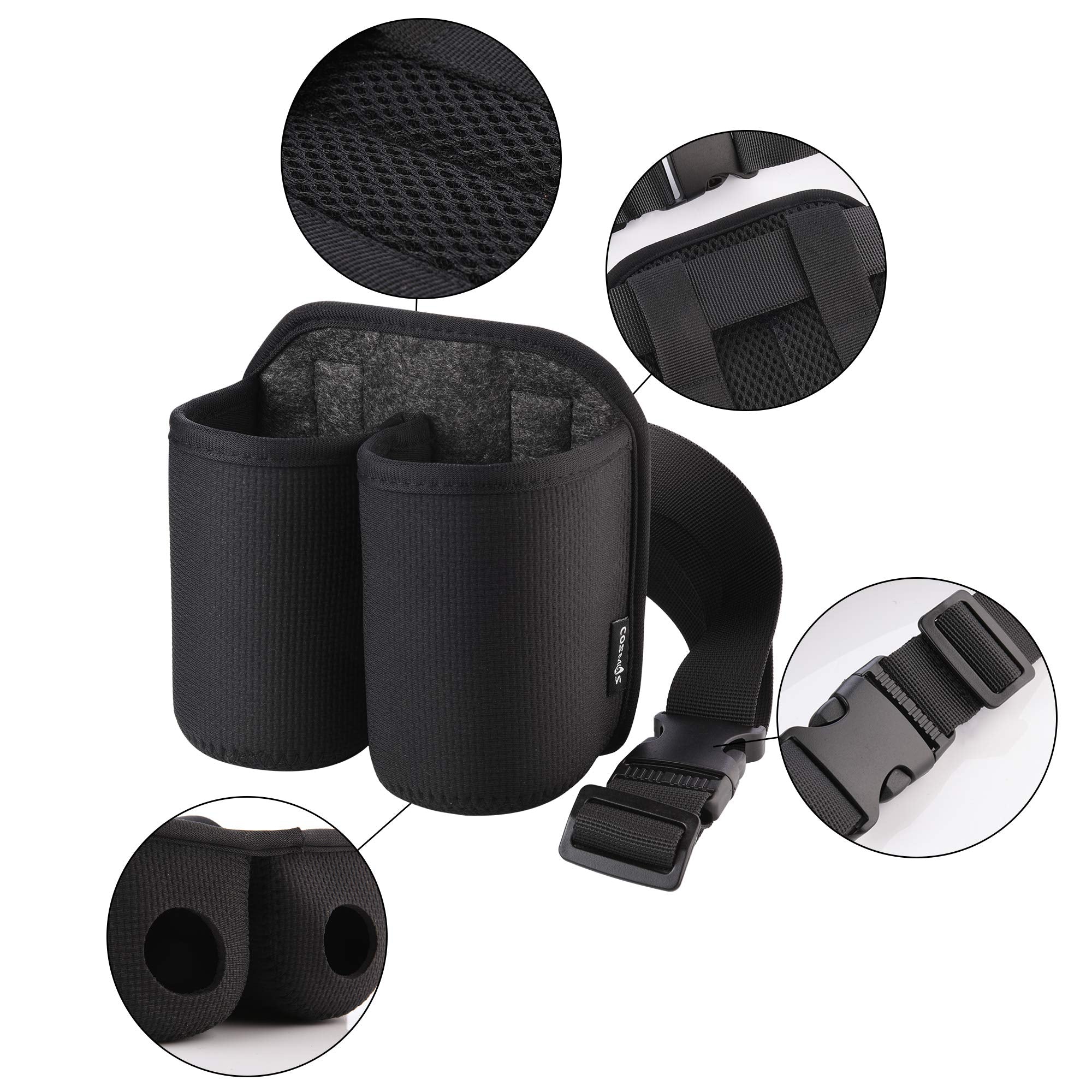 CM 2-Bottles water bottle compatibility fits most standard sizes.