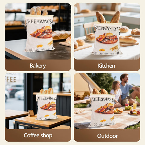 CMACAIV 3D stylish bread bags as a thoughtful baking gift