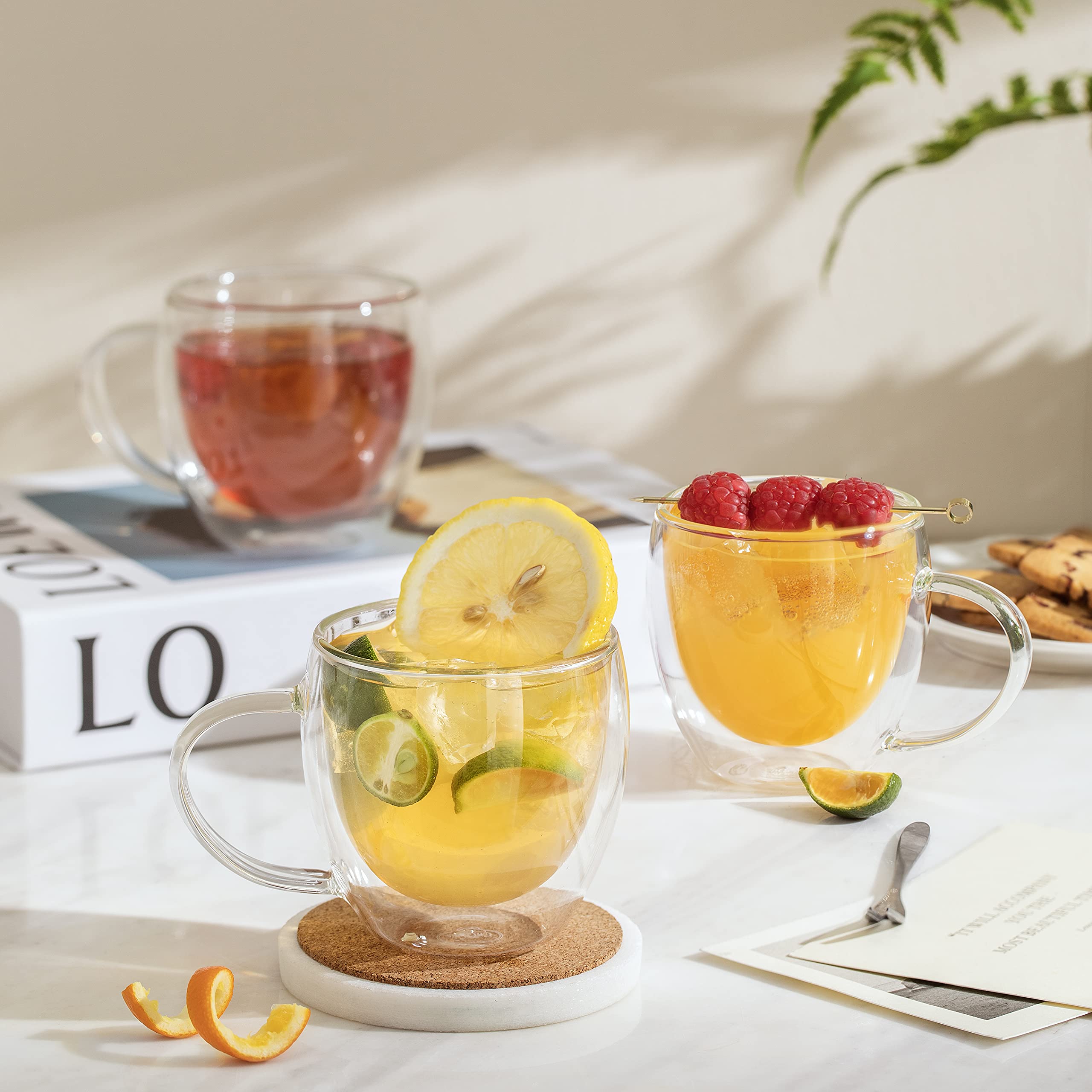 CNGLASS mug is microwave and dishwasher safe for easy cleaning