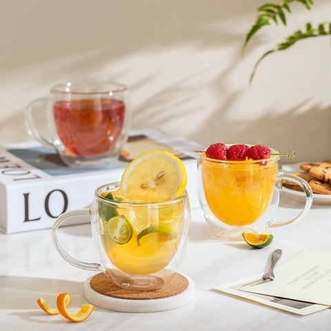 CNGLASS mug is microwave and dishwasher safe for easy cleaning
