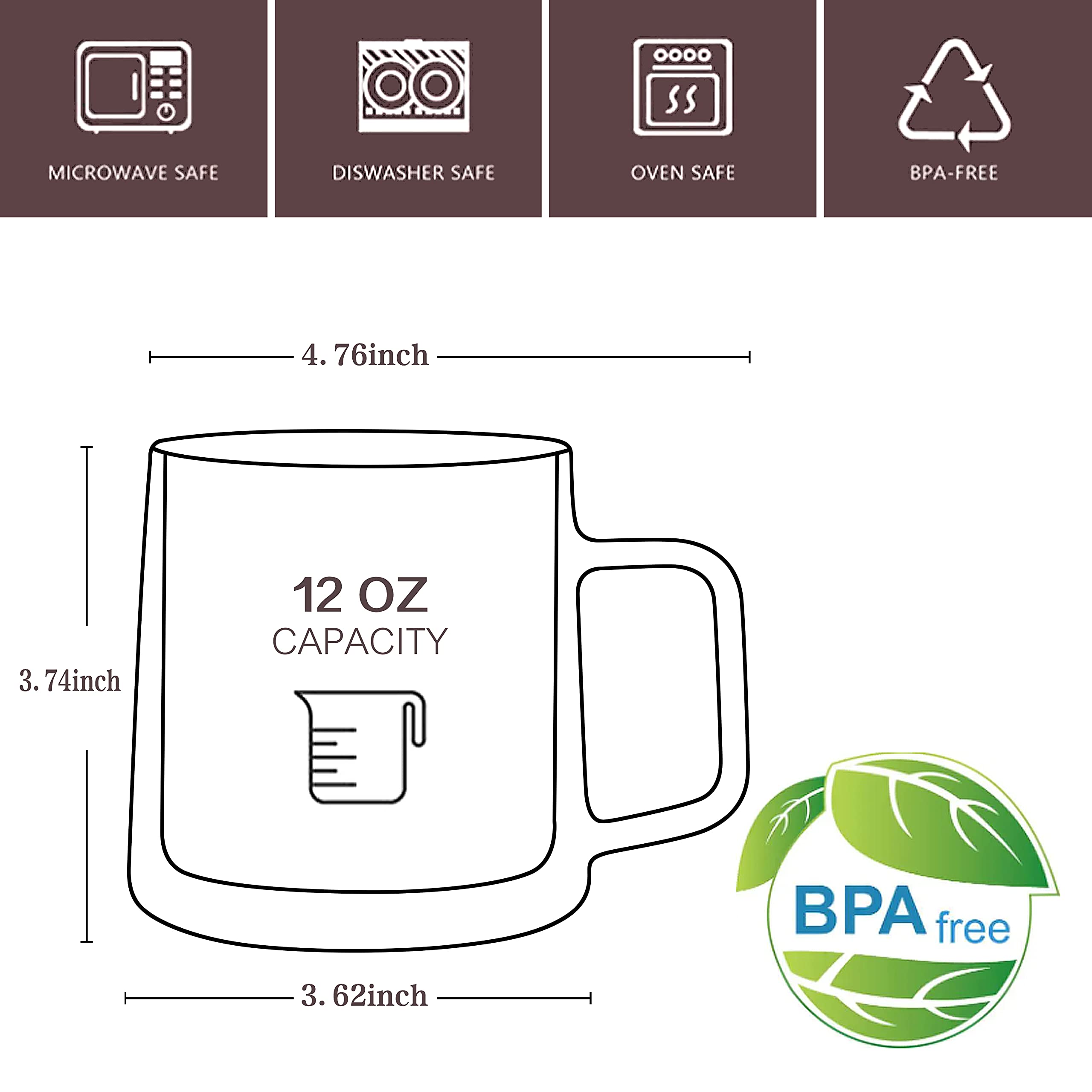 CNGLASS double-wall espresso mug shows a clear finish with comfortable handle.