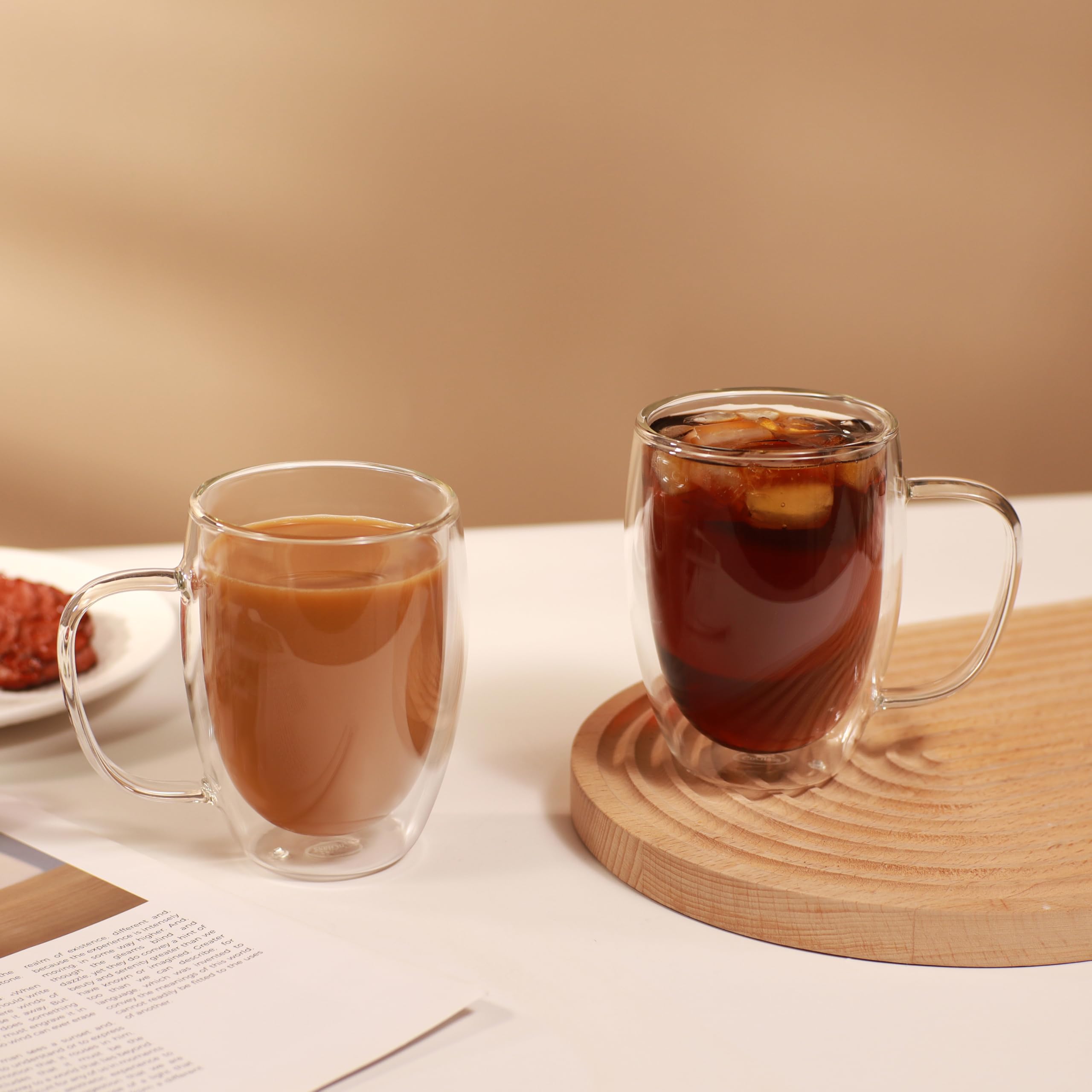 CNGLASS elegant gift box mugs make a thoughtful present for birthdays and housewarmings.