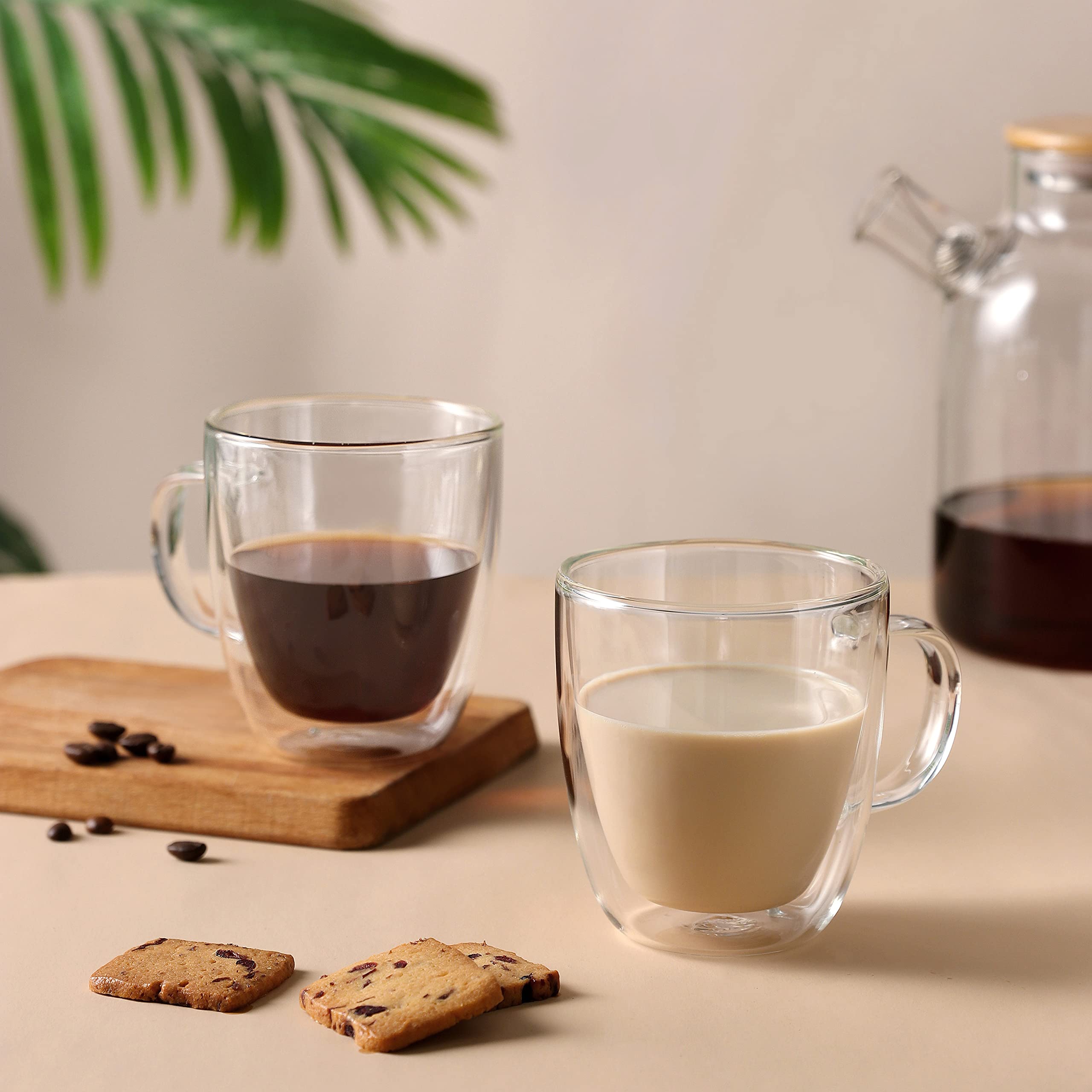 CNGLASS gift-boxed coffee mug set, elegant and ready for gifting.