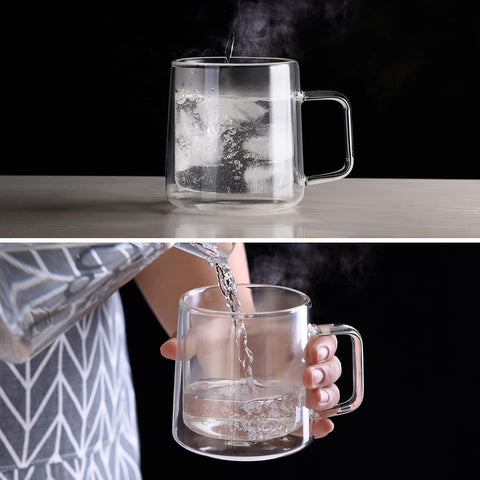 CNGLASS gift-boxed coffee mug set presented elegantly