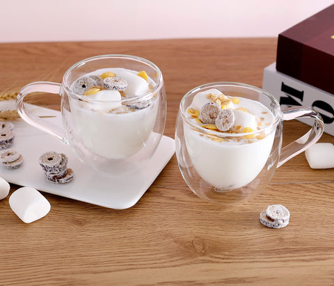 CNGLASS gift-ready coffee mug set for coffee lovers
