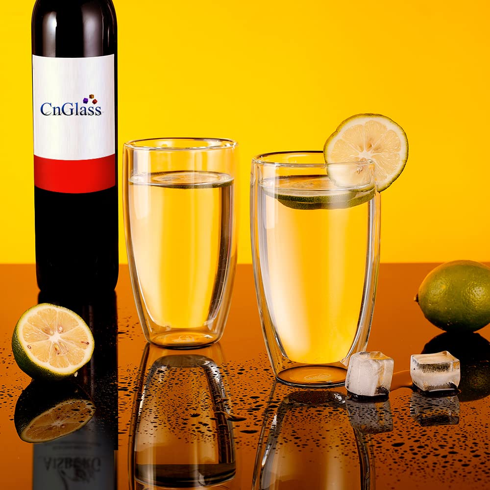 CNGLASS lead-free BPA-free glassware combines durability with clean design.