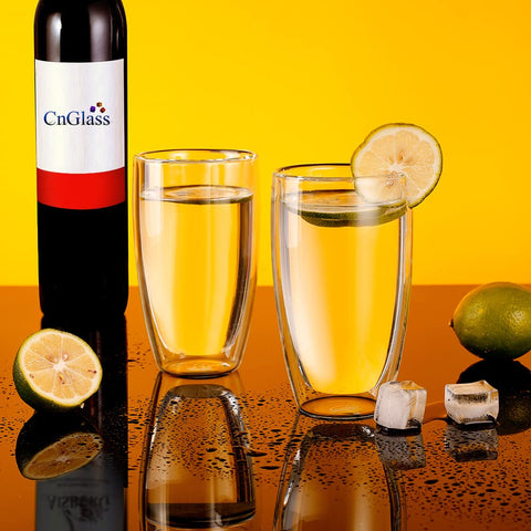 CNGLASS lead-free BPA-free glassware combines durability with clean design.