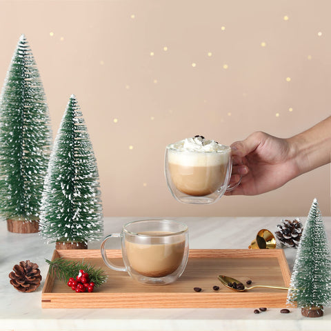 CNGLASS microwave and dishwasher safe mug simplifies cleanup and everyday use.