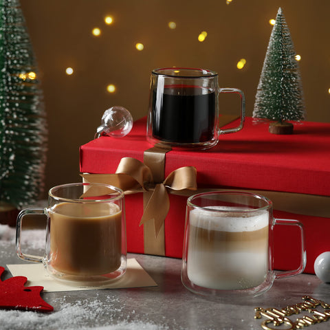 CNGLASS microwave and dishwasher safe mug for easy cleaning.