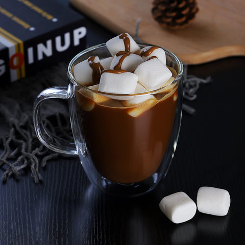 CNGLASS four-mug set provides a cohesive, stylish kitchen addition