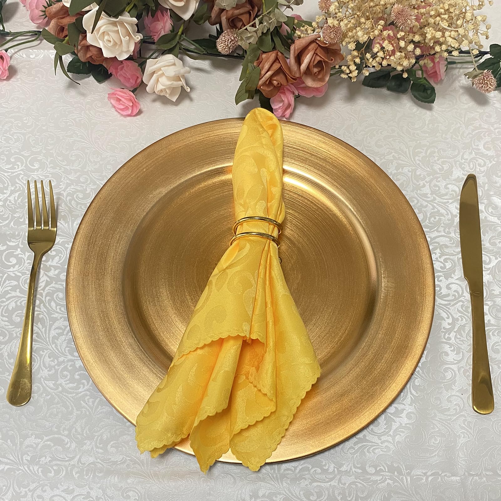 CN.JIAHE charger plate under bowls to prevent spills and protect surfaces