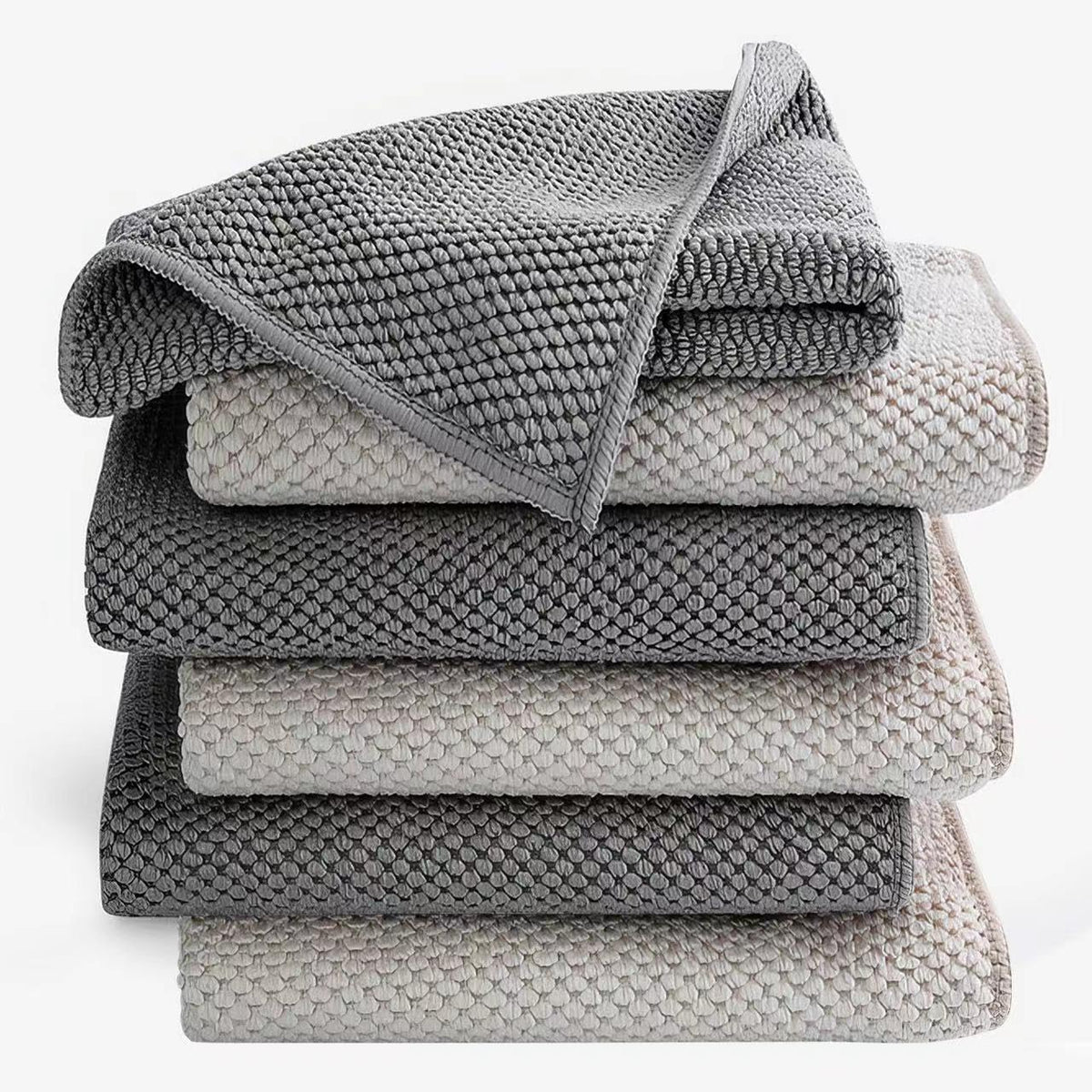 Cnyobvi barista towels 6-pack, ideal for espresso machine cleanup and quick absorption.
