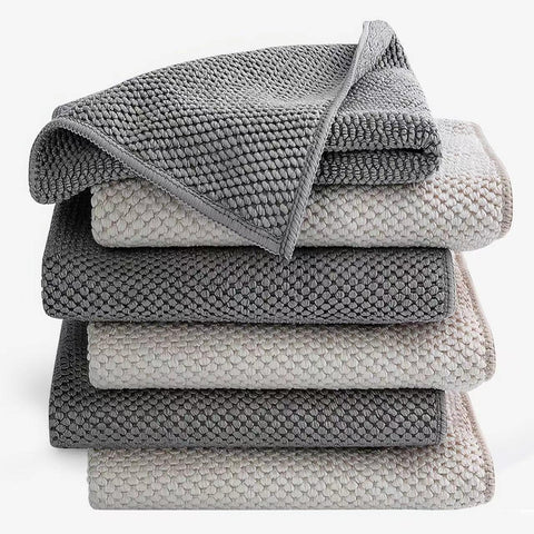 Cnyobvi barista towels 6-pack, ideal for espresso machine cleanup and quick absorption.