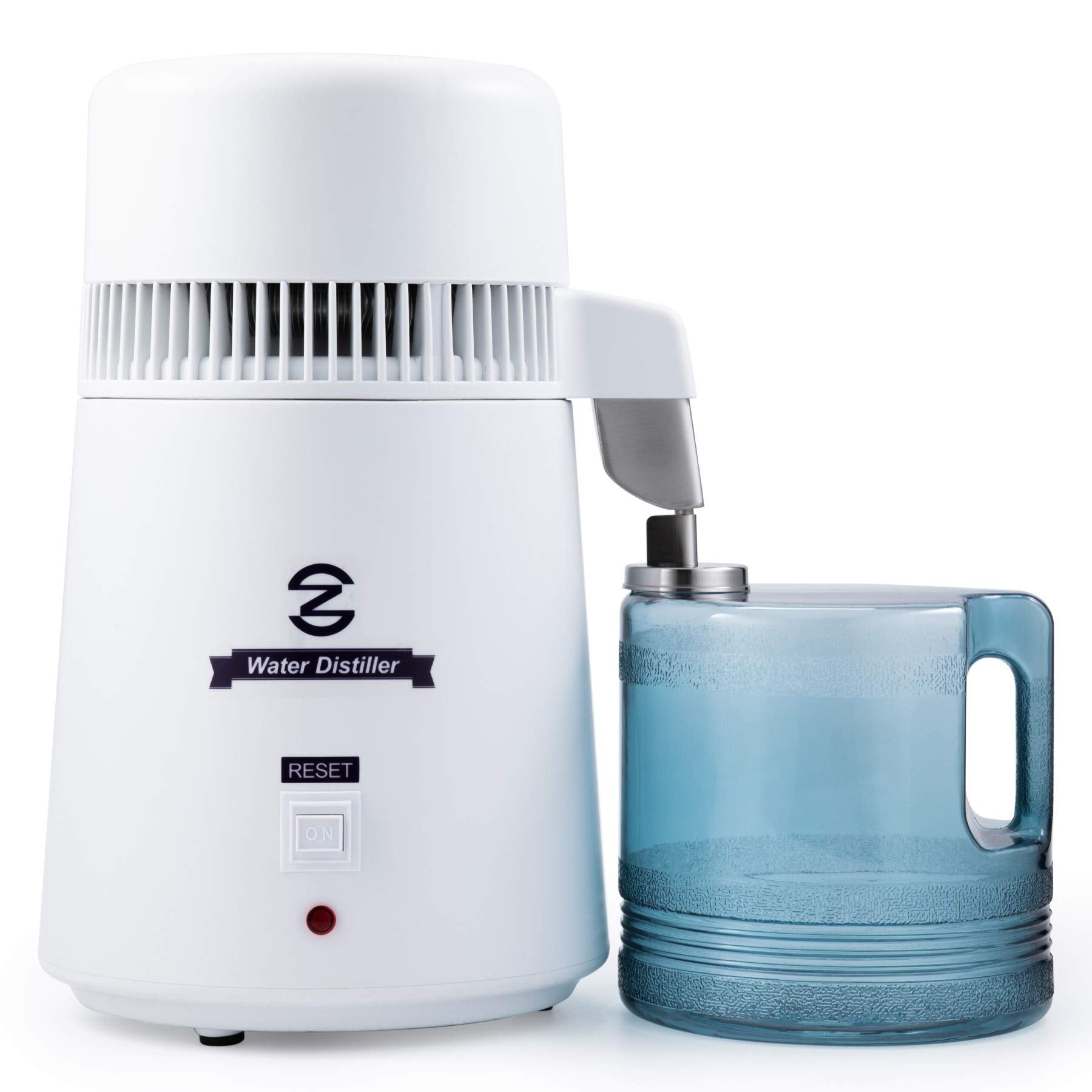CO-Z distilled water maker front view for home water purification.