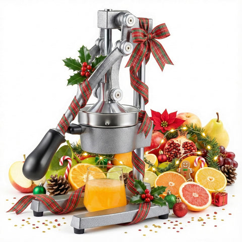 CO-Z manual citrus juicer base suction provides steady stability for effortless squeezing.
