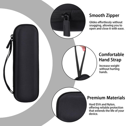 co2CREA portable hand strap enables easy carrying on outdoor trips.