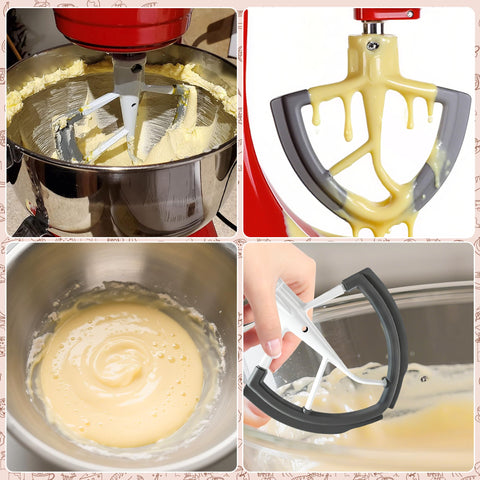COADOW BPA-free silicone edges ensure safe food mixing.