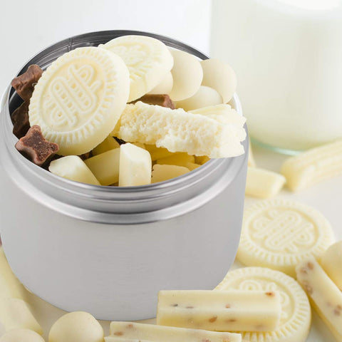 CoaGu 8oz canister keeps coffee fresh at home or on the go.