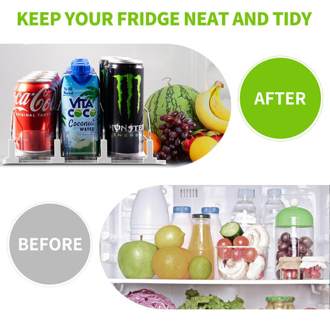Coanto fridge can storage shows capacity for up to 15 cans