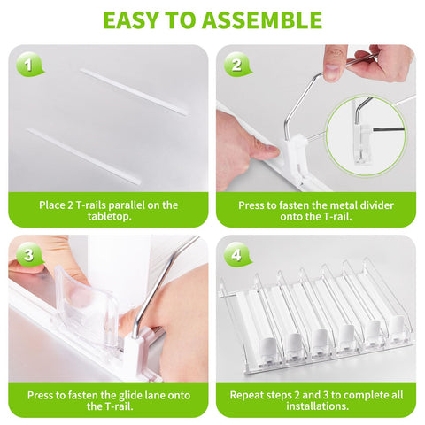 Coanto fridge pusher mechanism keeps drinks nudged forward for effortless grabbing