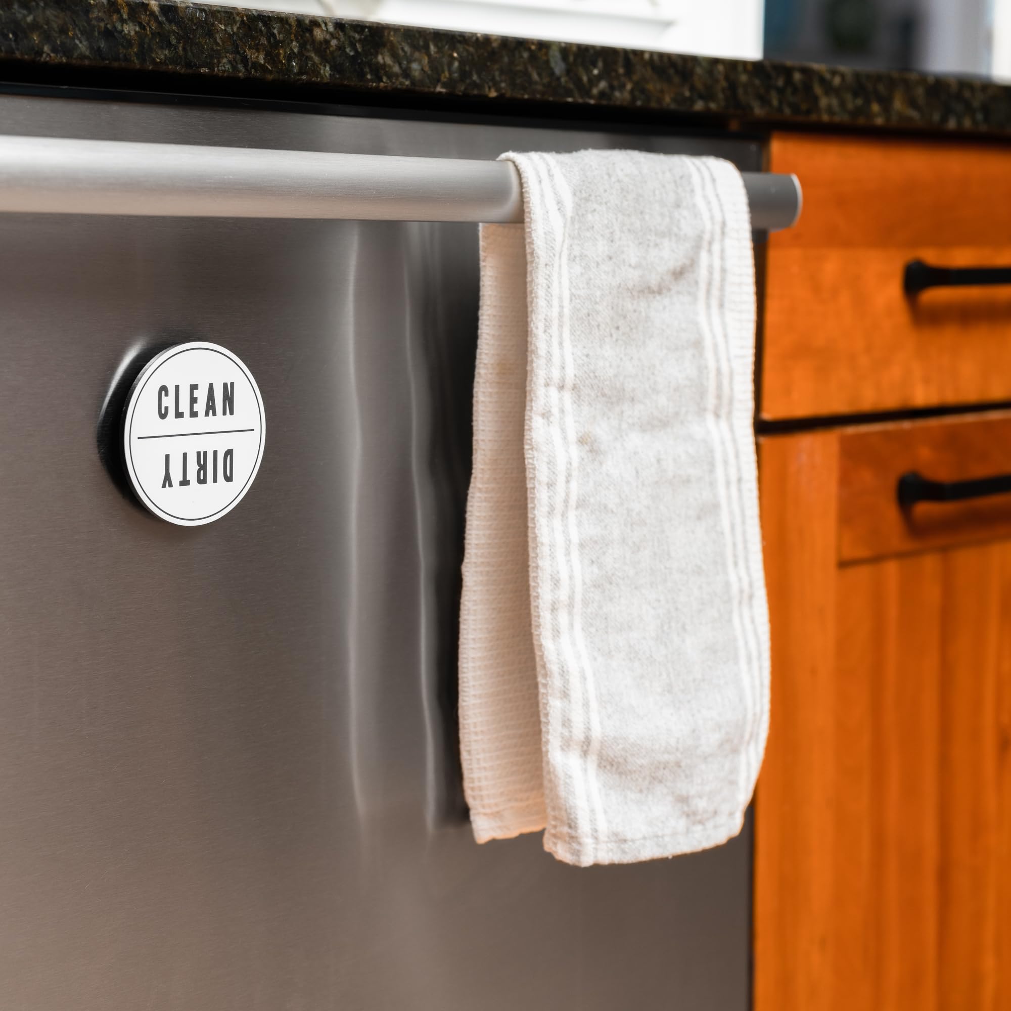 Coastville durable UV acrylic dishwasher sign resists wear while staying clear.