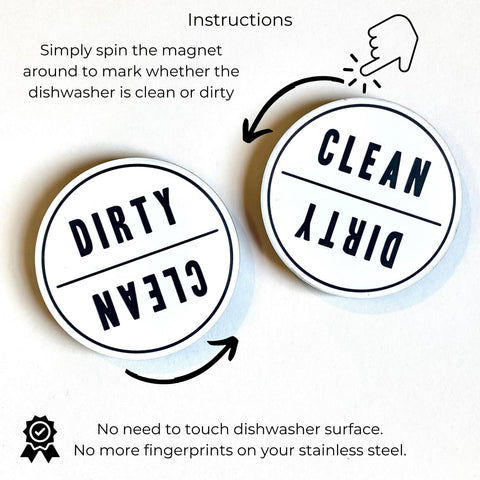 Coastville gift-ready dishwasher sign adds organized charm to any kitchen.