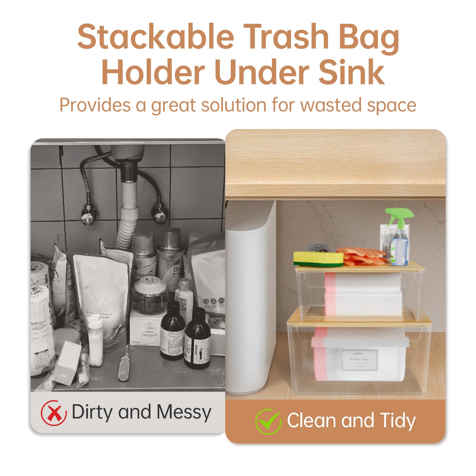 COAZEX bag dispenser with bags inside demonstrates ready to use storage