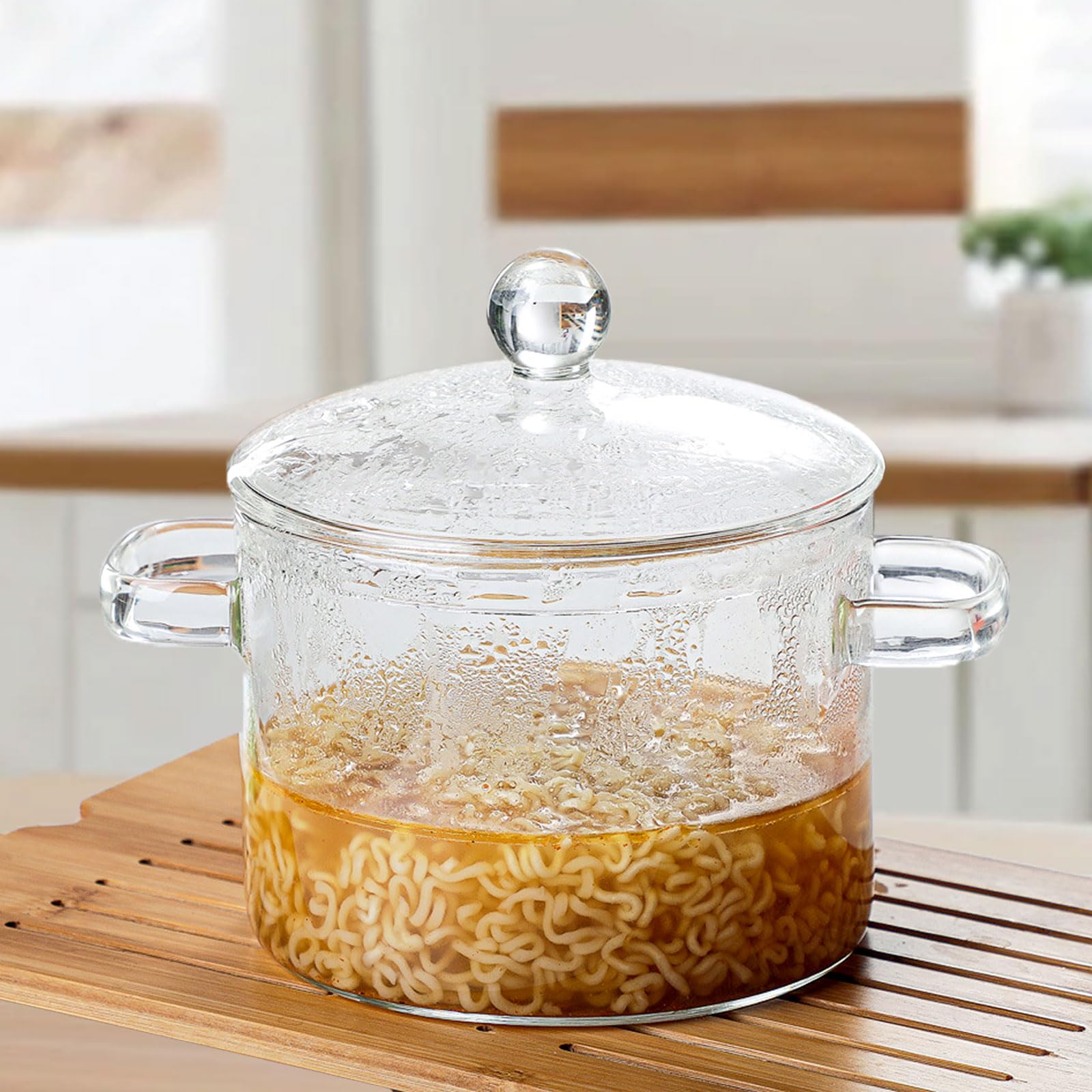 COBKSXUEP stove to microwave oven safe glass pot.