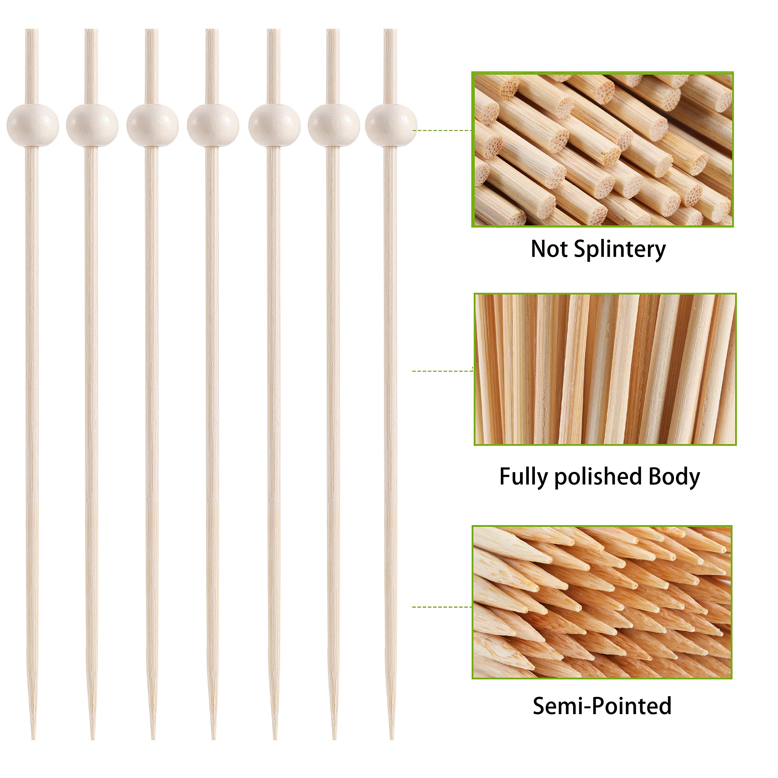 CockStixs wedding-party skewers add a refined touch to receptions.