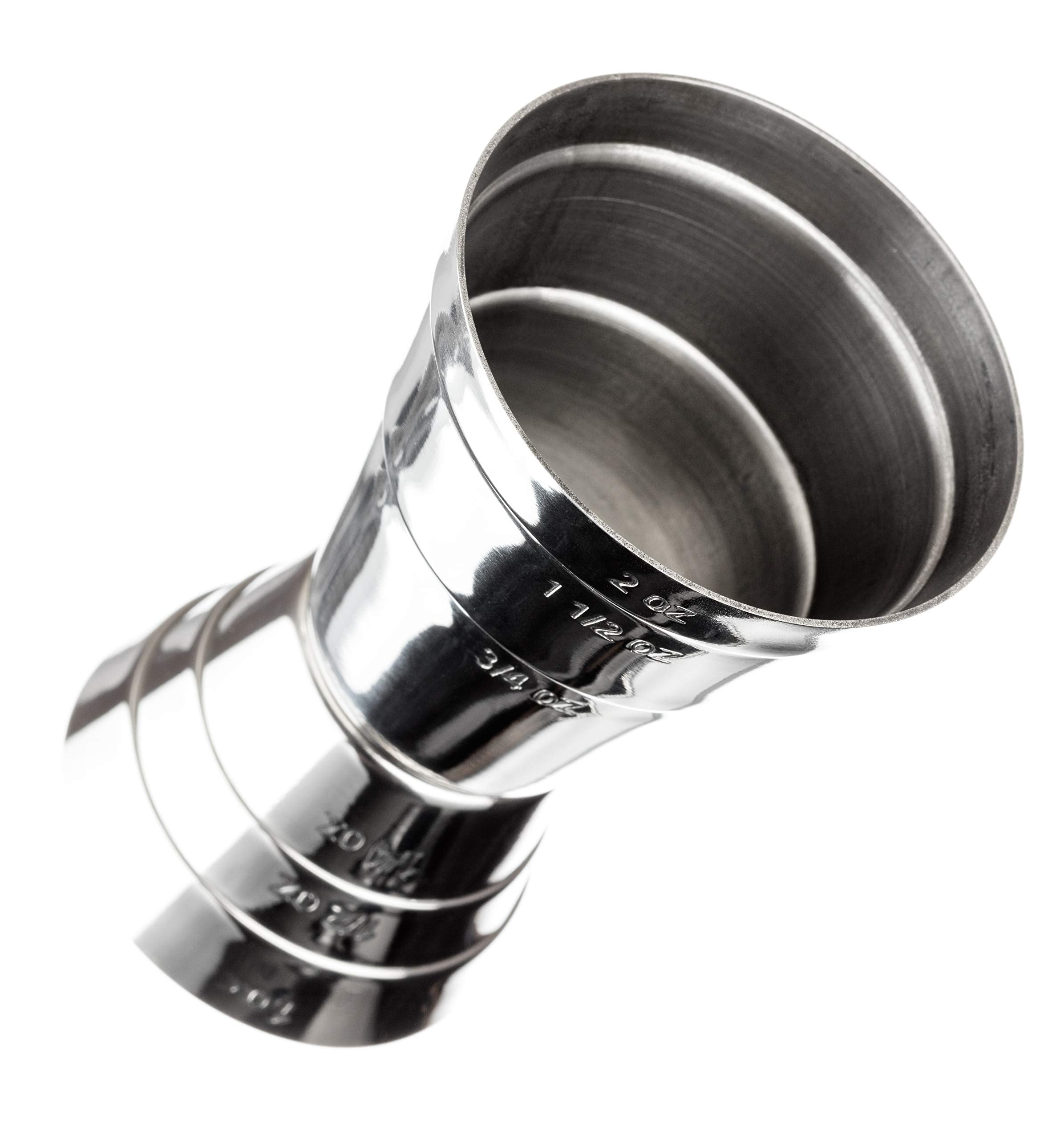 Cocktail Farmer US Standard Jigger in stainless steel for durability and precision