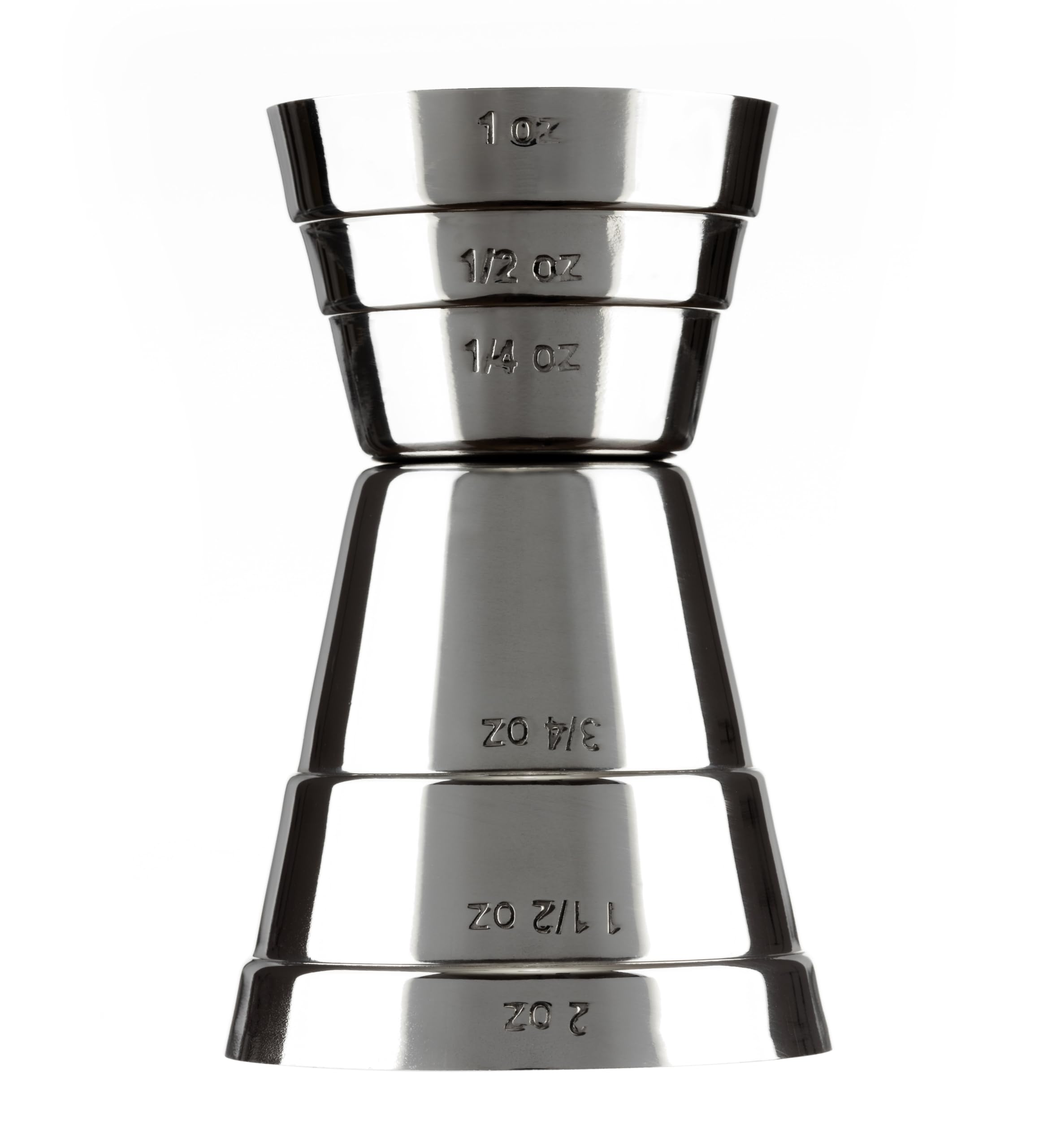 Cocktail Farmer US Standard Jigger with stepped sides for clear measurements