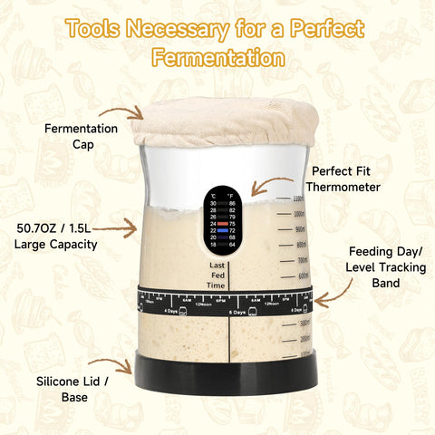 Coco Bird Pro silicone lid used as a non-slip base during fermentation