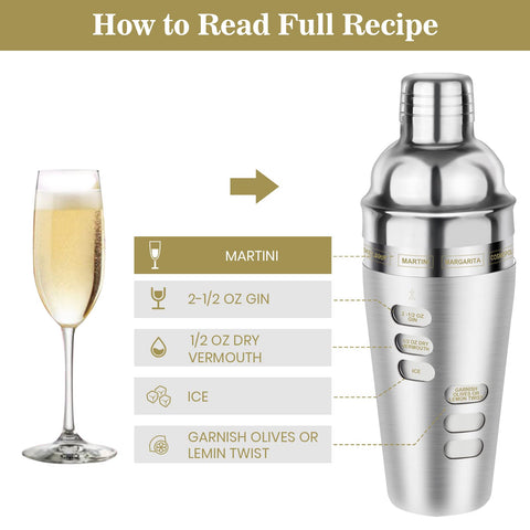 Cocosun three-piece set with double-bottom design for comfortable shaking.