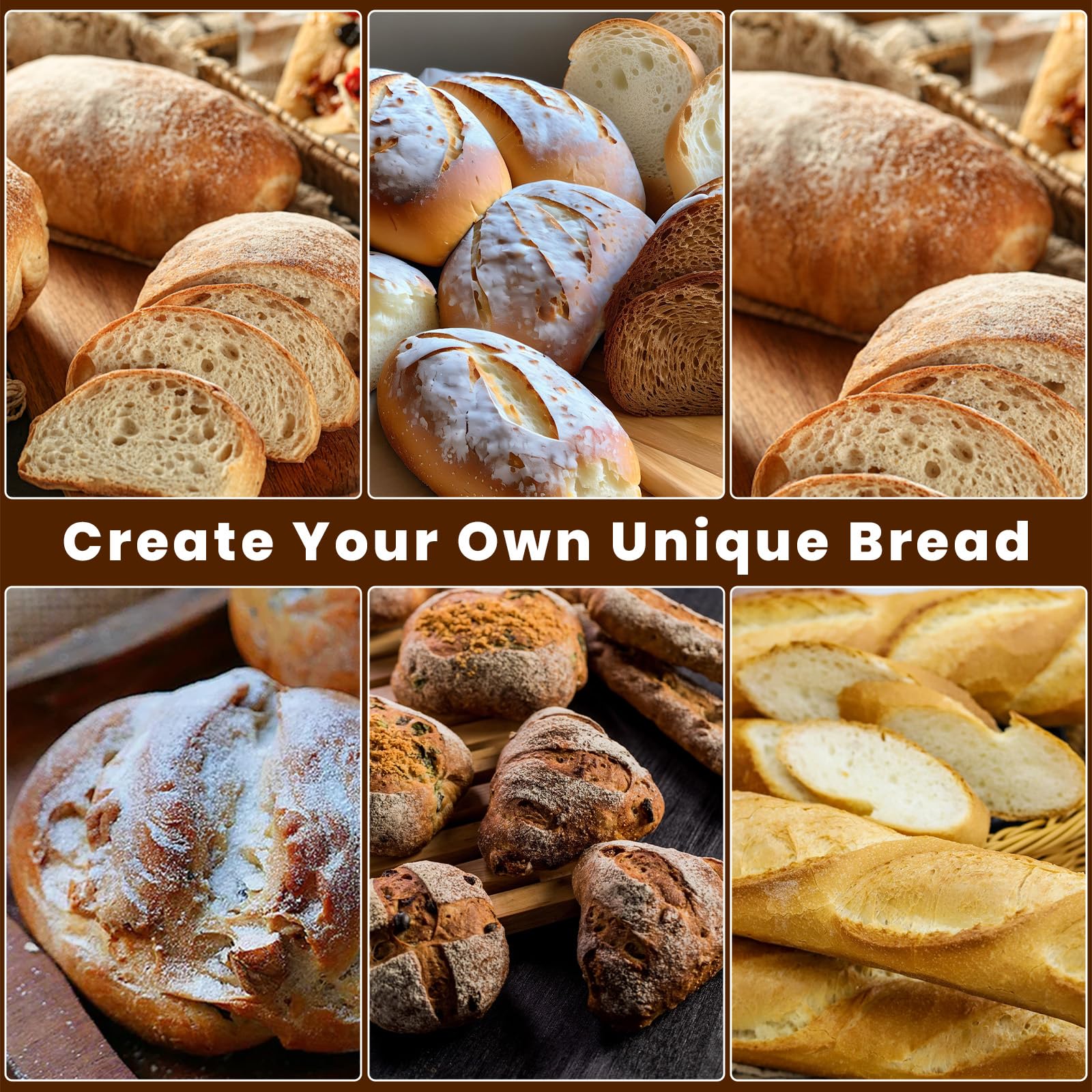 Codogoy complete bread making tools kit for home bakers