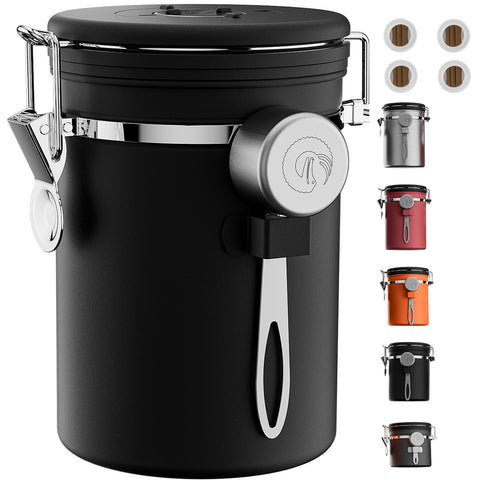 Coffee Gator vent valve releases CO2 while keeping oxygen out.