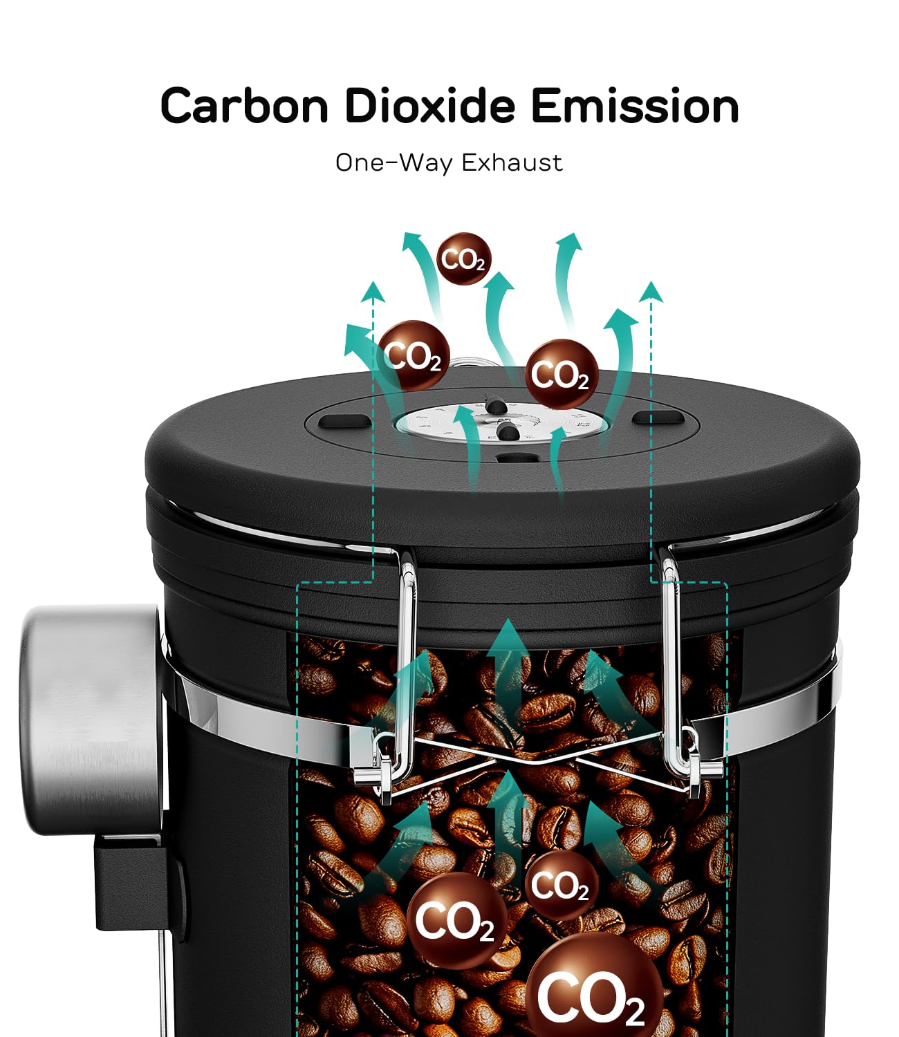 Coffee Gator date tracker wheel helps log freshness for smarter purchases.