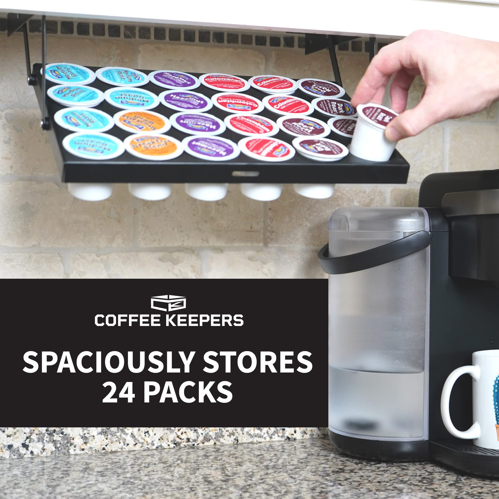 COFFEEKEEPERS ideal for RVs and offices with tight spaces