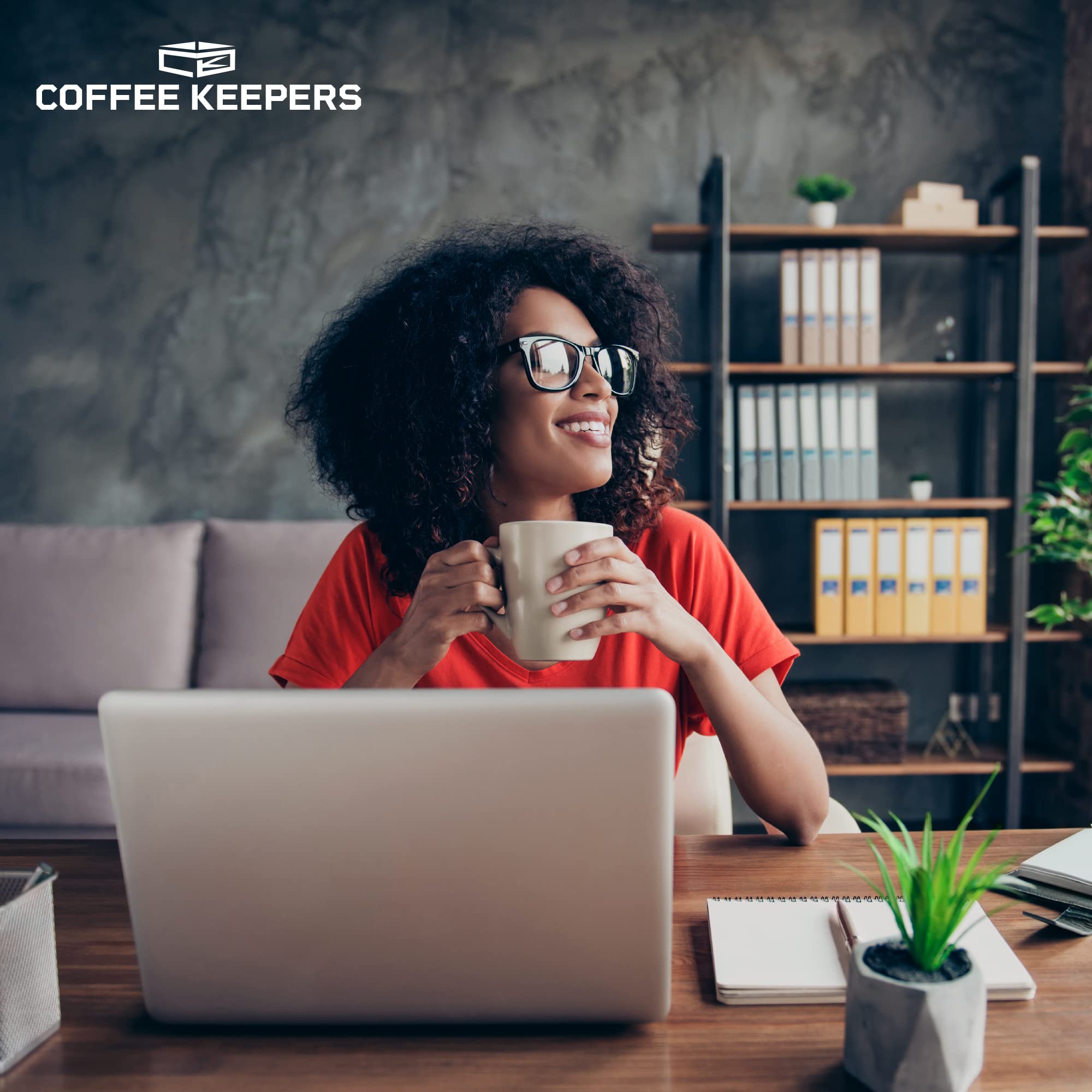 COFFEEKEEPERS under desk drawer-smooth-glide highlights reliable motion for daily use.