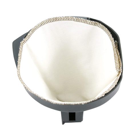 CoffeeSock Organic Cotton Filter close-up showing natural fibers and quality filtration.
