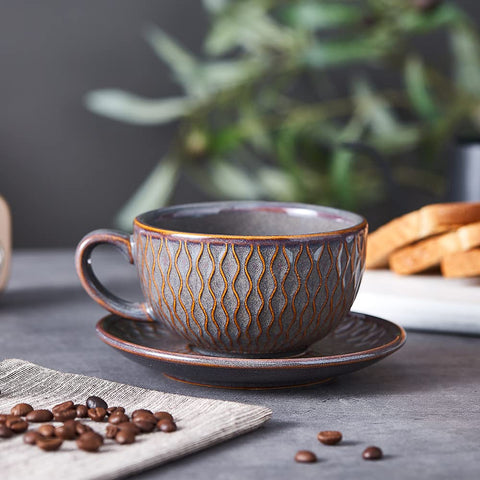 Coffeezone 12oz capacity ideal for latte art sessions and everyday pours.