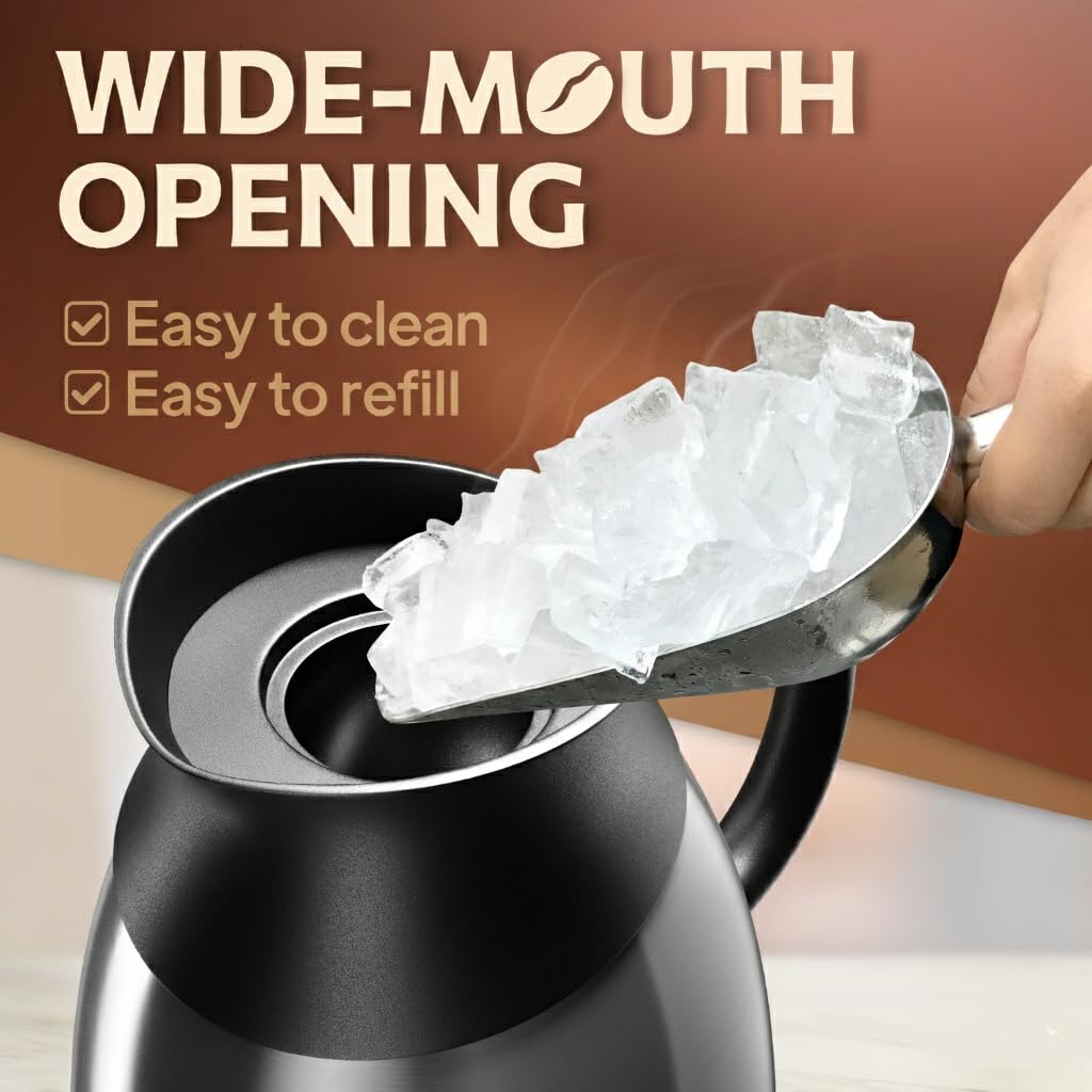 Coffmax bulk-serve-friendly carafe for gatherings.